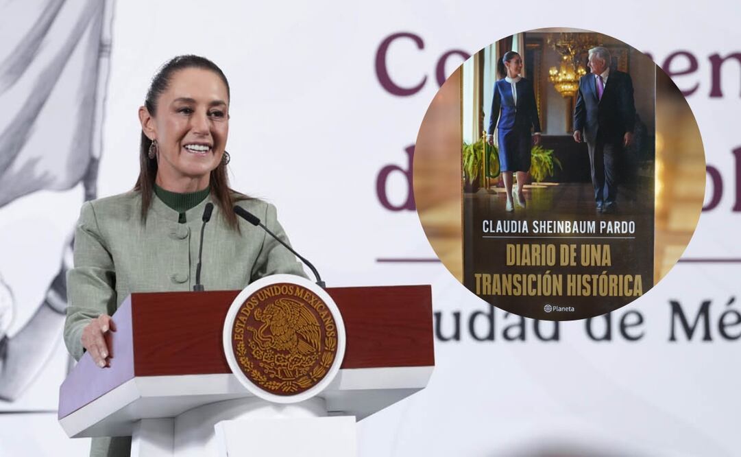 Diario de una transición histórica, libro de Claudia Sheinbaum. Foto: Presidencia