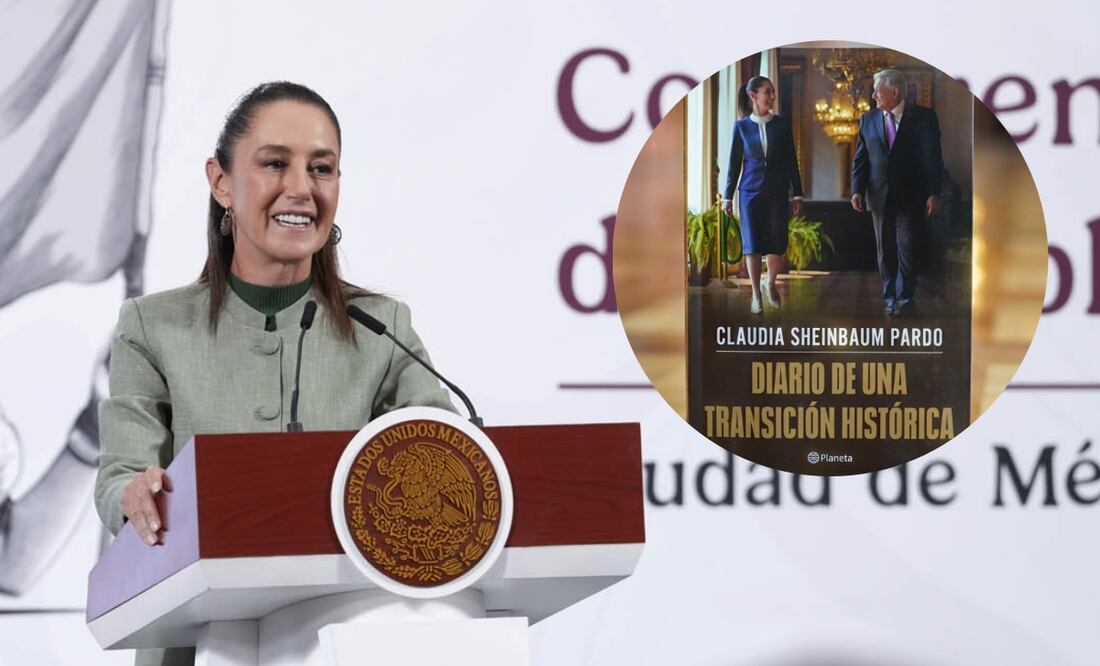 Diario de una transición histórica, libro de Claudia Sheinbaum. Foto: Presidencia