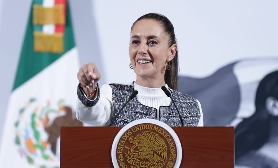 Sheinbaum se mantiene como la streamer más vista de México. Foto: Fernanda Rojas. EL UNIVERSAL