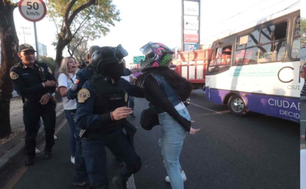 VIDEO: Manifestantes agreden a motociclistas por liberación de biker que atropelló a menor