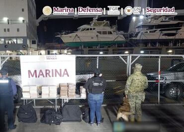 Aseguran 200 kilos de cocaína en Aduana de Ensenada, Baja California; decomiso asciende a 48 mdp