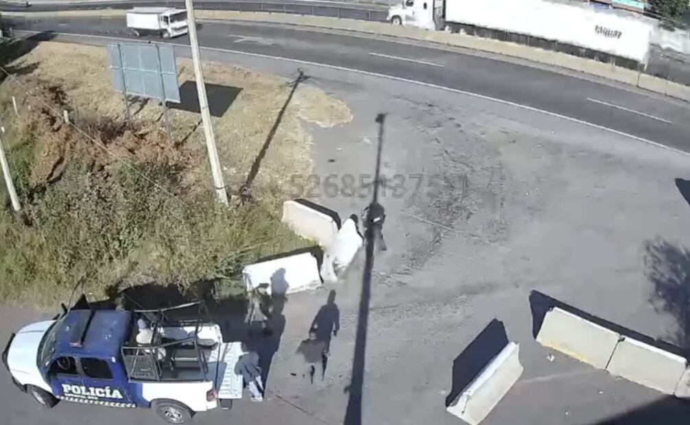 El hecho ocurrió alrededor de las 9:00 horas de este 31 de octubre.
Foto: Especial.