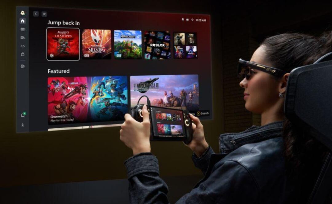 ROG Xbox Ally X20: potencia y nostalgia en la nueva consola portátil. Foto: ASUS