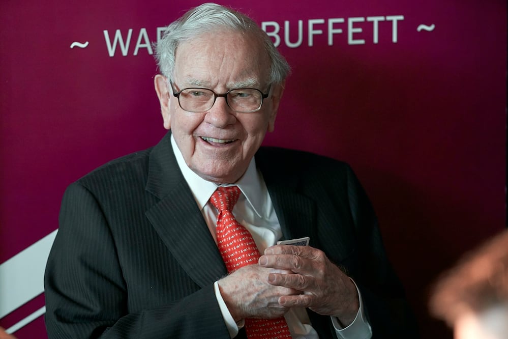Warren Buffett,  influyente multimillonario en Omaha, Nebraska, en 2019. Foto: AP