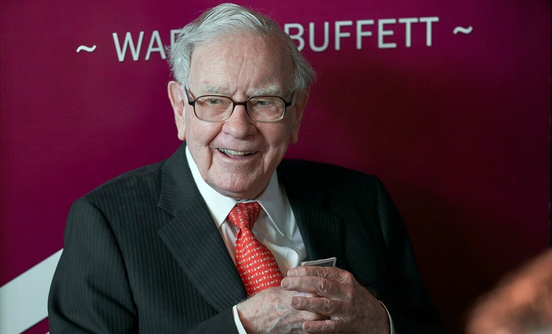 Warren Buffett, influyente multimillonario en Omaha, Nebraska, en 2019. Foto: AP