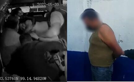 ¡A la cárcel! Ratero sometido por pasajeros en combi de Atizapán ya está en Barrientos