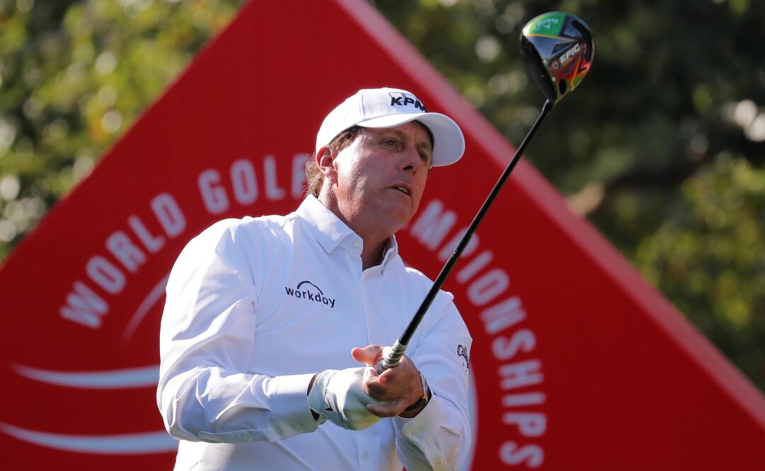 "Lefty" concluyó empatado en la posición 28 del WGC-HSBC Champions. Foto: EFE