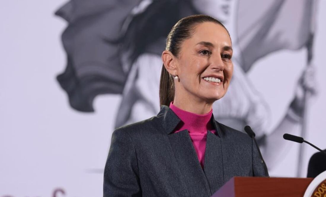 Conferencia matutina de la presidenta Claudia Sheinbaum en Palacio Nacional. Foto: Especial