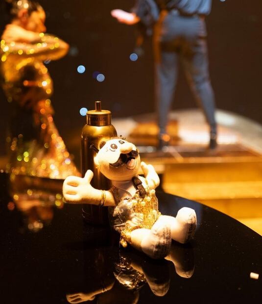 Sam Smith presumió su peluche. Foto: Instagram