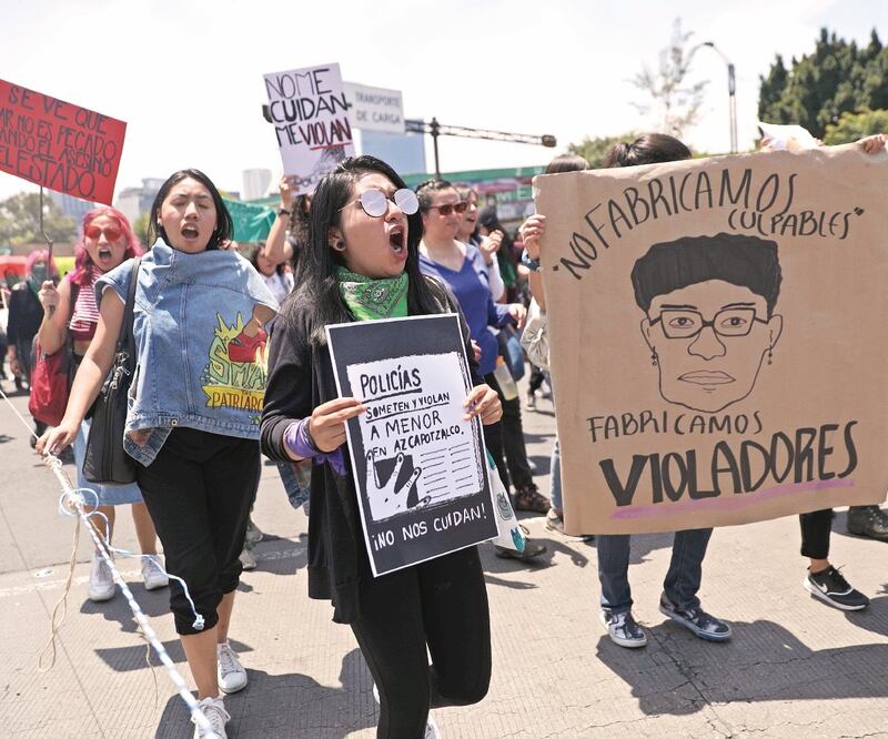 De enero a noviembre las carpetas de investigación abiertas en torno a las agresiones sexuales contra mujeres fue de 5 mil 993 casos. Foto/ARCHIVO EL UNIVERSAL