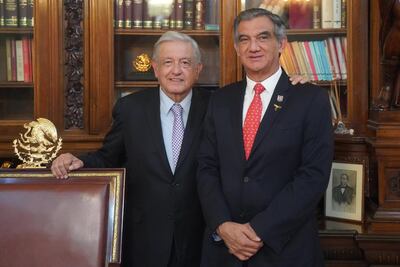 AMLO se reúne con Américo Villarreal; “revisamos agendas"