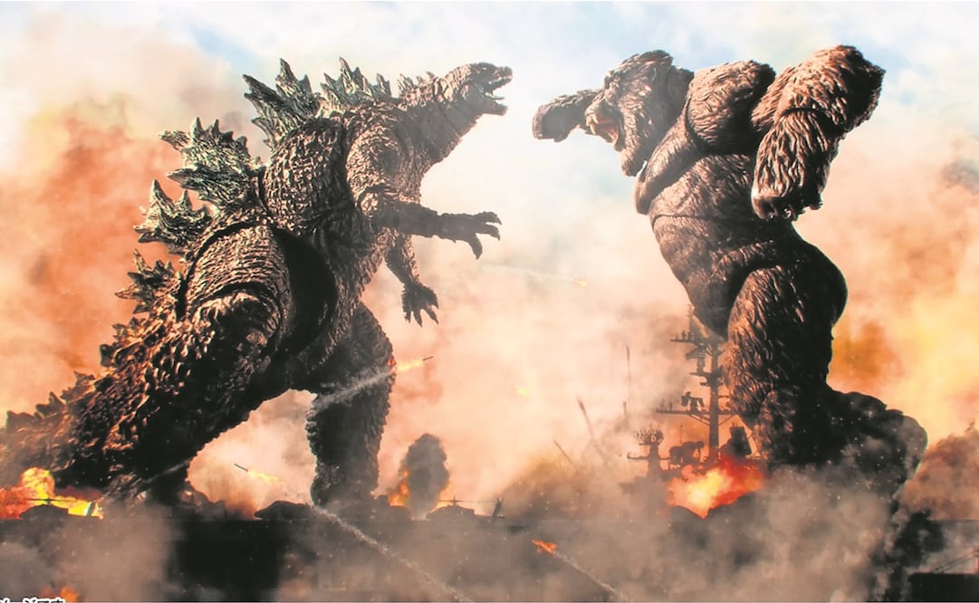 King Kong vs. Godzilla. Foto: Archivo