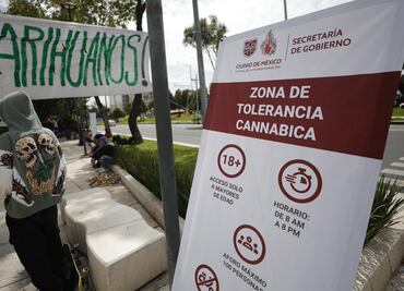 Vecinos de Plaza de la Concepción y Glorieta de Violeta acuerdan mesas de diálogo con autoridades; usuarios de cannabis consumen bajo vigilancia