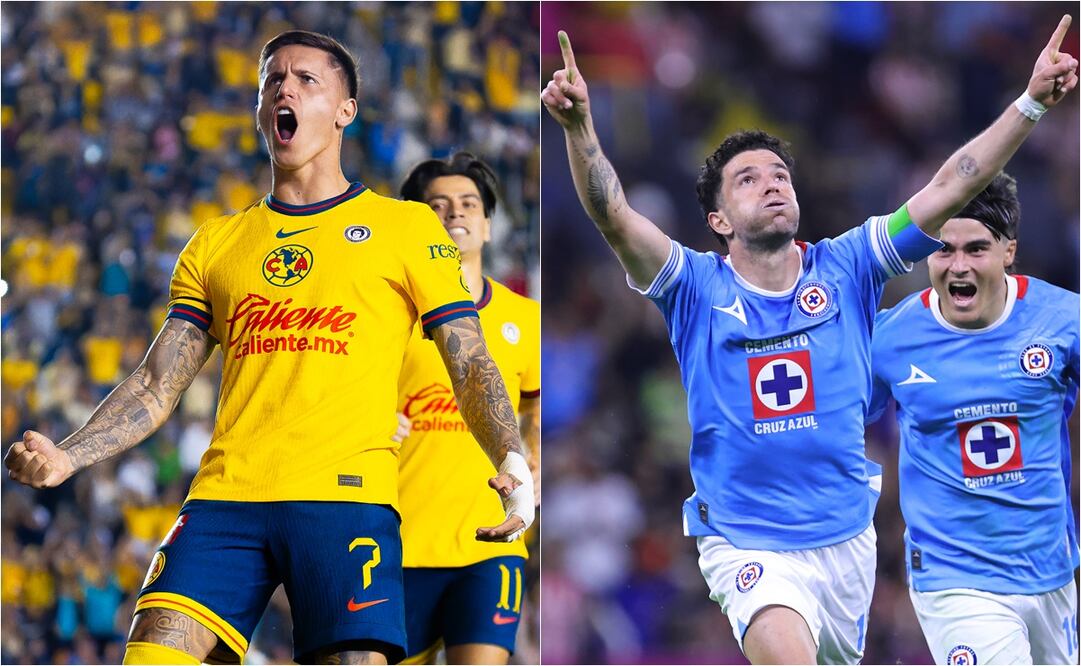 América y Cruz Azul buscan un boleto a Semifinales de la Concacaf Champions Cup. FOTO: ESPECIAL