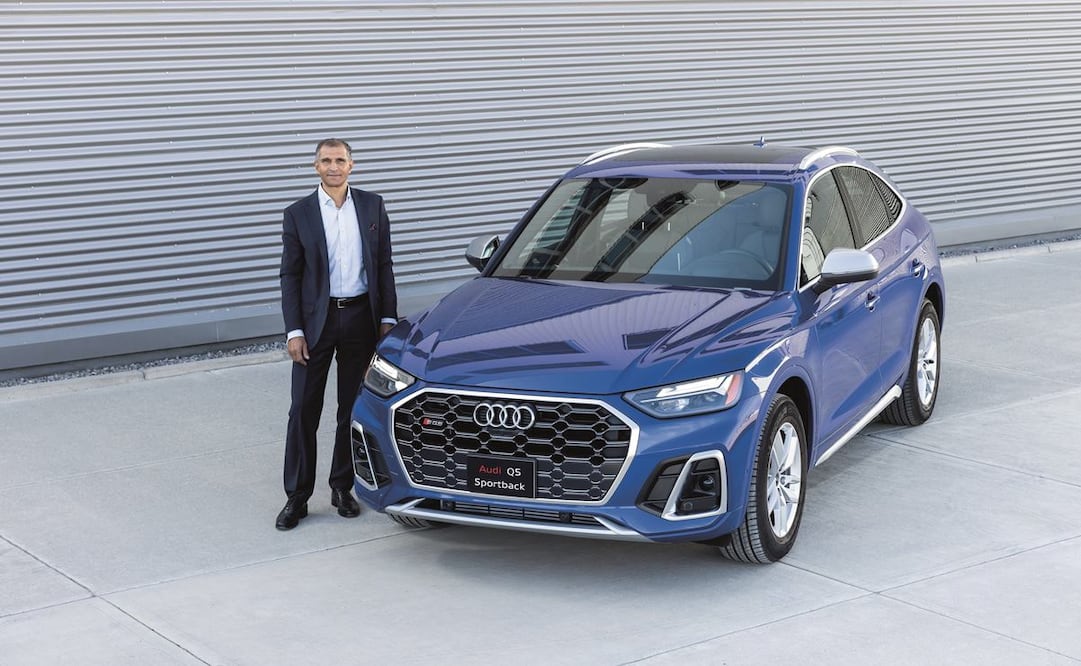 Tarek Mashhour detalló que Audi emplea a 5 mil 200 personas para fabricar la camioneta Q5.