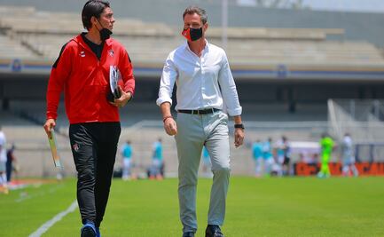 Diego Cocca satisfecho con el empate de Atlas contra Pumas