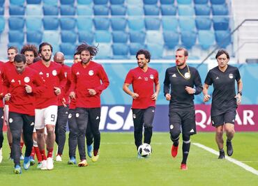Salah, casi listo para su debut