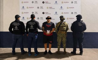Cae en Colima Valdemar "N", requerido en EU por tráfico de drogas; es trasladado a la CDMX