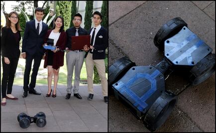 IPN students create hi-tech robot for rescue missions