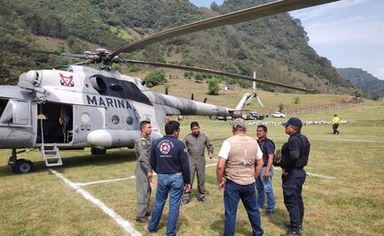 Incorporan dos helicópteros a combate de incendios forestales en Veracruz