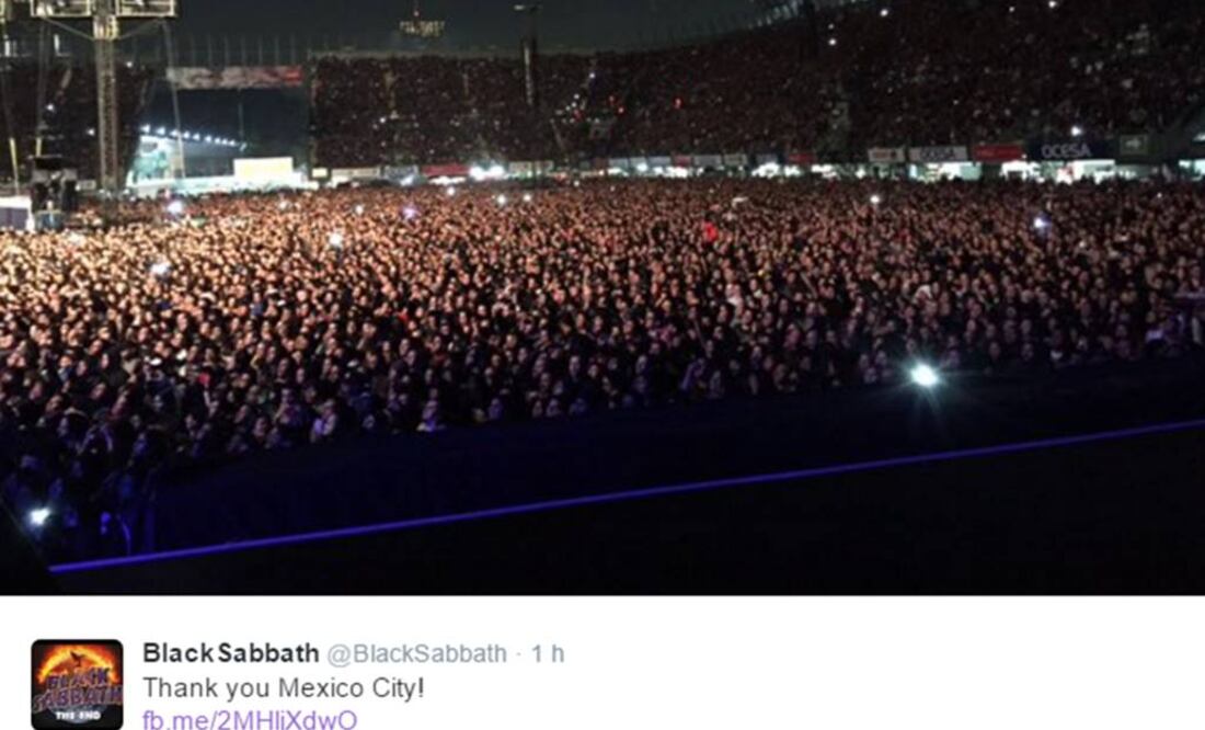 FOTO: Twitter/@BlackSabbath