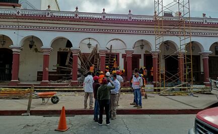 Colapsa bóveda del siglo XVII en San Cristóbal de las Casas