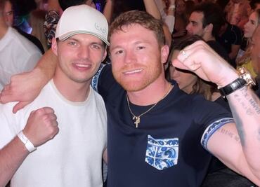 Canelo Álvarez y Max Verstappen disfrutan fiesta y tequila juntos