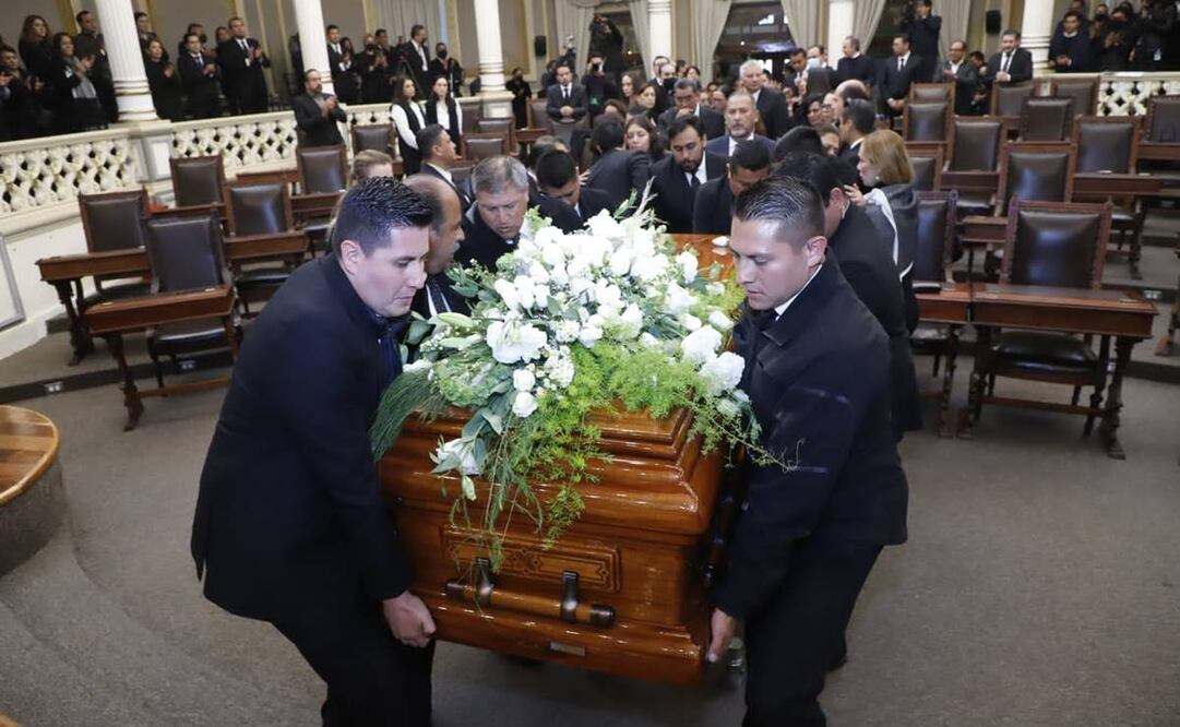 Funeral de Miguel Barbosa. Foto: Especial.