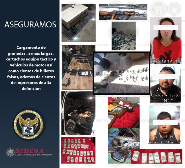 Foto: Tomada te Twitter @FGEGUANAJUATO