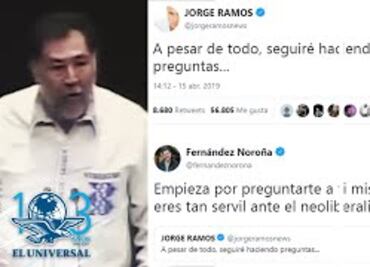 Fernández Noroña a Jorge Ramos: ¿por qué eres tan servil ante el neoliberalismo?