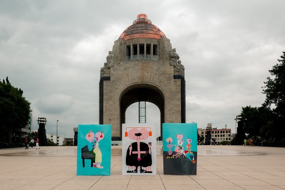 Headphones expresa los problemas de comportamiento en la sociedad. Foto: Cortesía