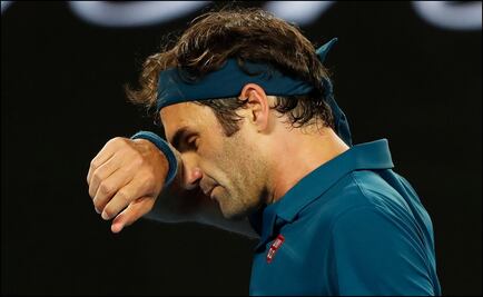 El dios Cronos se enfada con Roger Federer