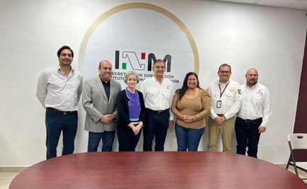 INM revisa junto a Américo Villarreal llegada de repatriados en Tamaulipas; aseguran trato digno