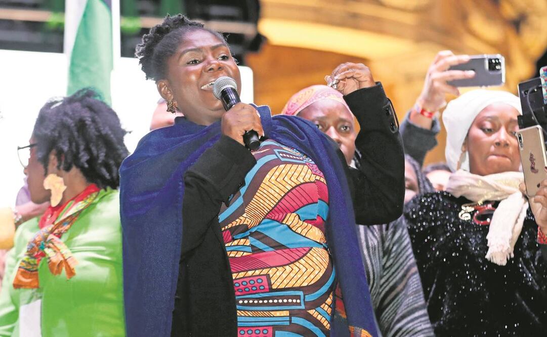 La candidata a la vicepresidencia Francia Márquez, el 21 de mayo pasado en Bogotá. Foto: Archivo EFE