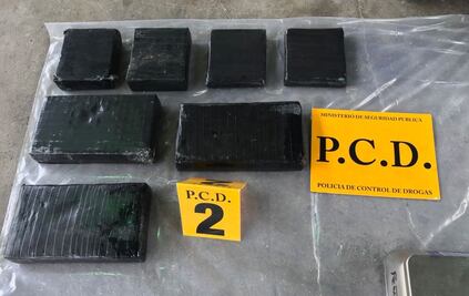 Cae mexicano con más de 10 kilos de cocaína en Costa Rica