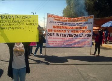 Vecinos afectados por incendio en Edomex exigen indemnización