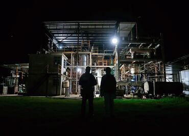 Empresa fachada, detrás de la minirrefinería en Veracruz; EL UNIVERSAL hace recorrido en instalaciones