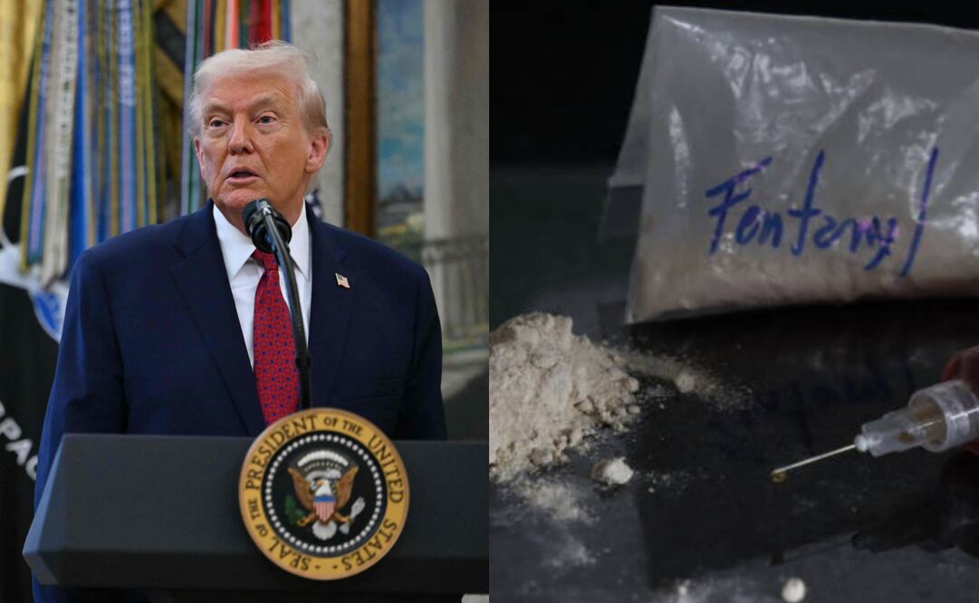Al clasificar el fentanilo como arma de destrucción masiva, el gobierno de Trump habilita una respuesta federal similar a la usada ante amenazas químicas. (15/12/25) Foto: AFP y iStock