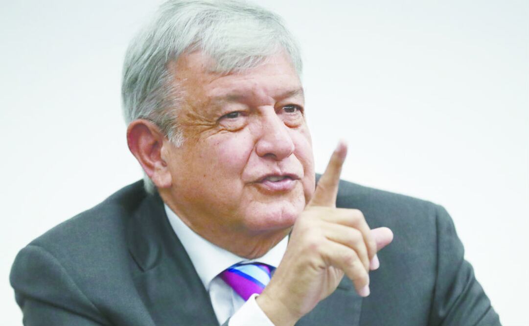 El presidente electo, Andrés Manuel López Obrador. FOTO: EL UNIVERSAL