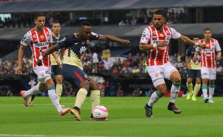 Sin Peralta y Quintero de arranque, América cae ante Necaxa