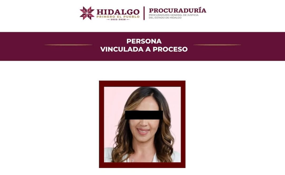 Mariana N fue vinculada a proceso por el delito de extorsión agravada en contra de su suplente en la regiduría, a quien despojó de 20 mil pesos y obligó a firmar un pagaré por 25 mil pesos. Foto: PGJEH