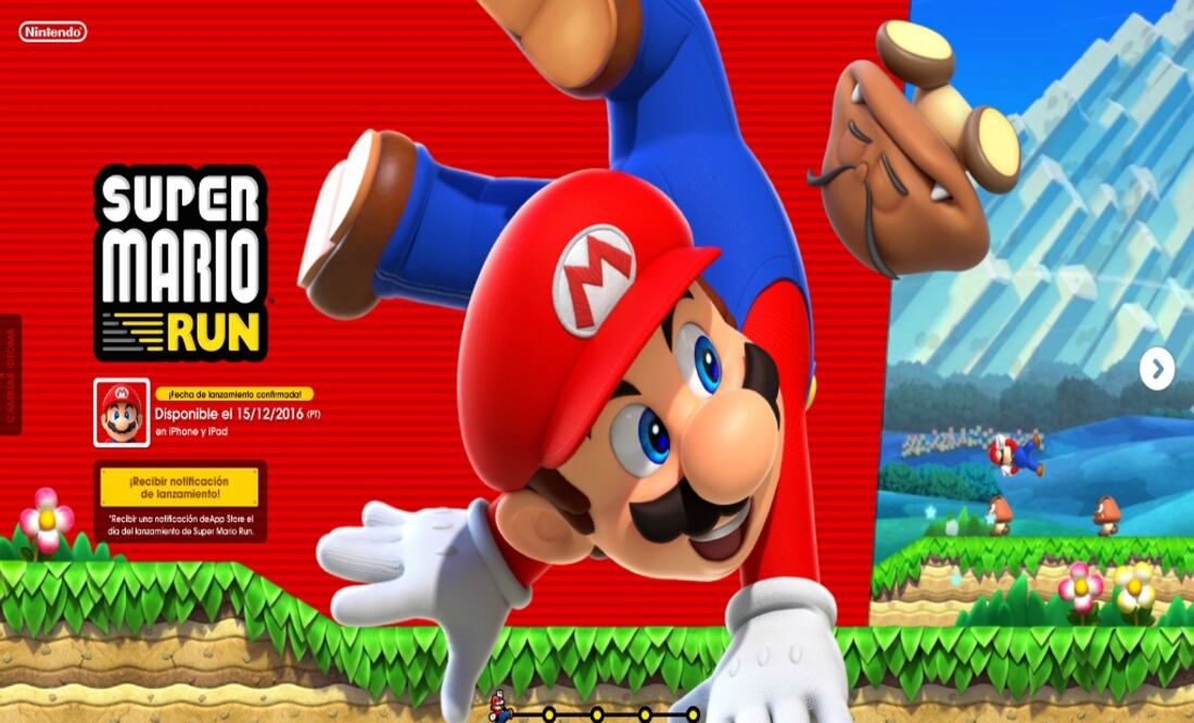 Para disfrutar de Mario y compañía en nuestro Android debimos habernos registrado previamente para gozar de la prueba gratuita