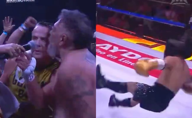 Del beso entre Adame y Trejo a la caída de Abelito; los momentos más virales que dejó Ring Royale