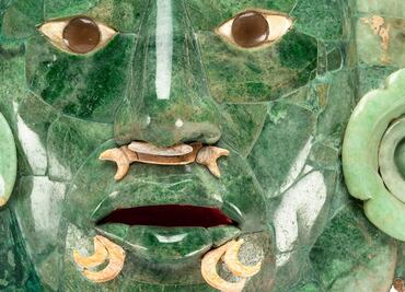 Máscara de Calakmul vuelve a Campeche