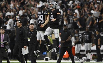 Triunfo y remontada de los Raiders bajo las órdenes de Derek Carr