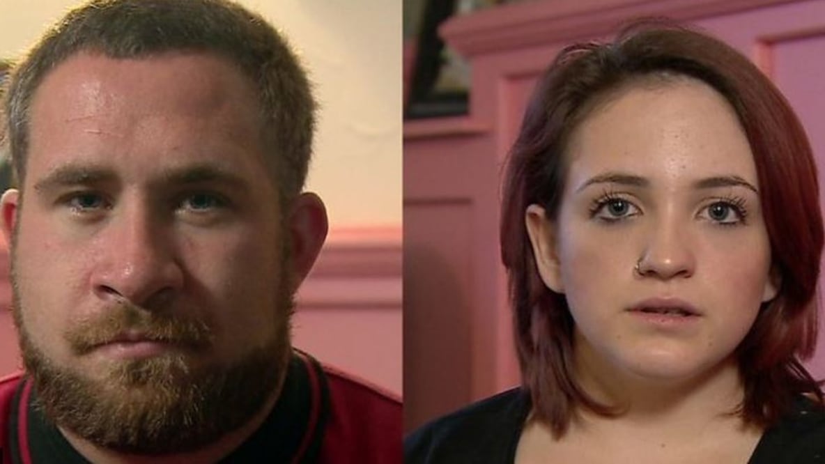 El hecho de que sus madres biológicas bebieran durante el embarazo provocó síntomas físicos y mentales en Andy y Rachel (Foto: BBC)