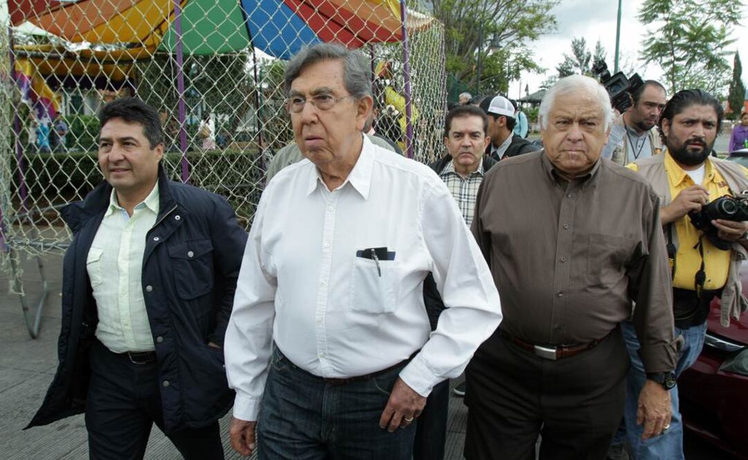 Cuauhtémoc Cárdenas Solórzano, en foto de archivo. /Archivo - EL UNIVERSAL
