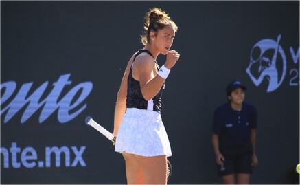 Sara Sorribes consigue su primer triunfo en busca de refrendar su corona en Zapopan