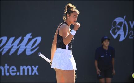 Sara Sorribes consigue su primer triunfo en busca de refrendar su corona en Zapopan