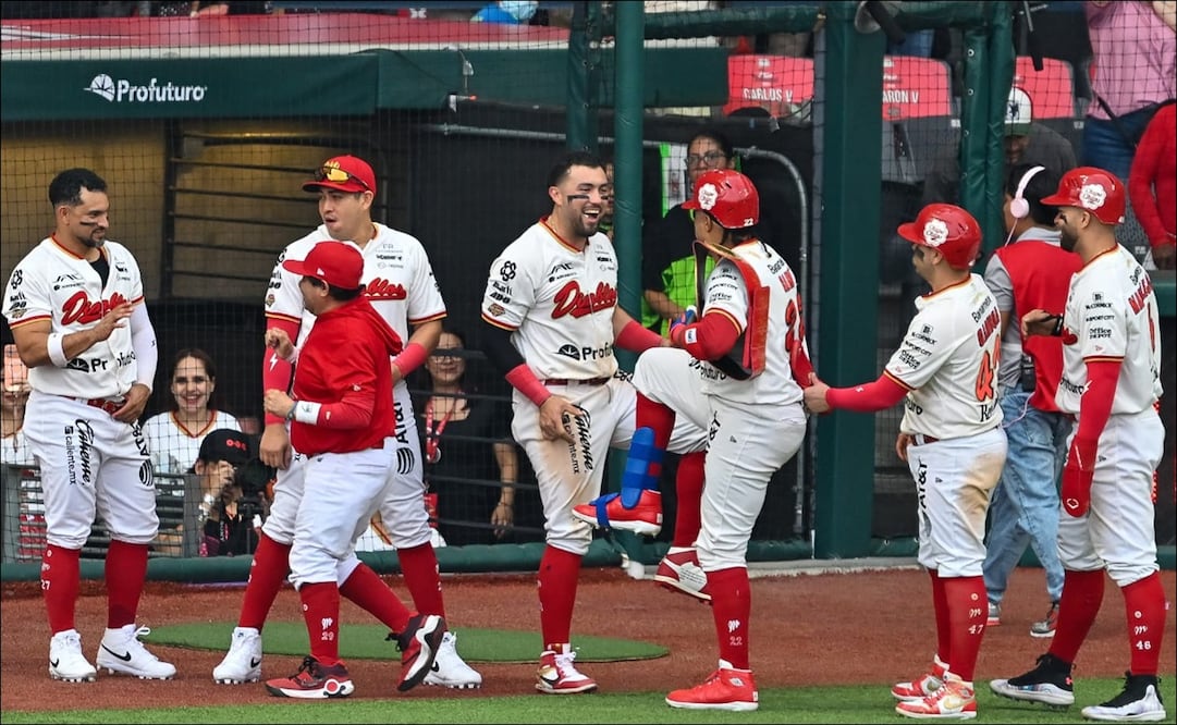 Diablos Rojos derrotó a Tigres con Grand Slam de Robinson Canó y aseguró la Guerra Civil / FOTO: Cortesía Diablos Rojos del México